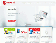 Tablet Screenshot of aksyazilim.com